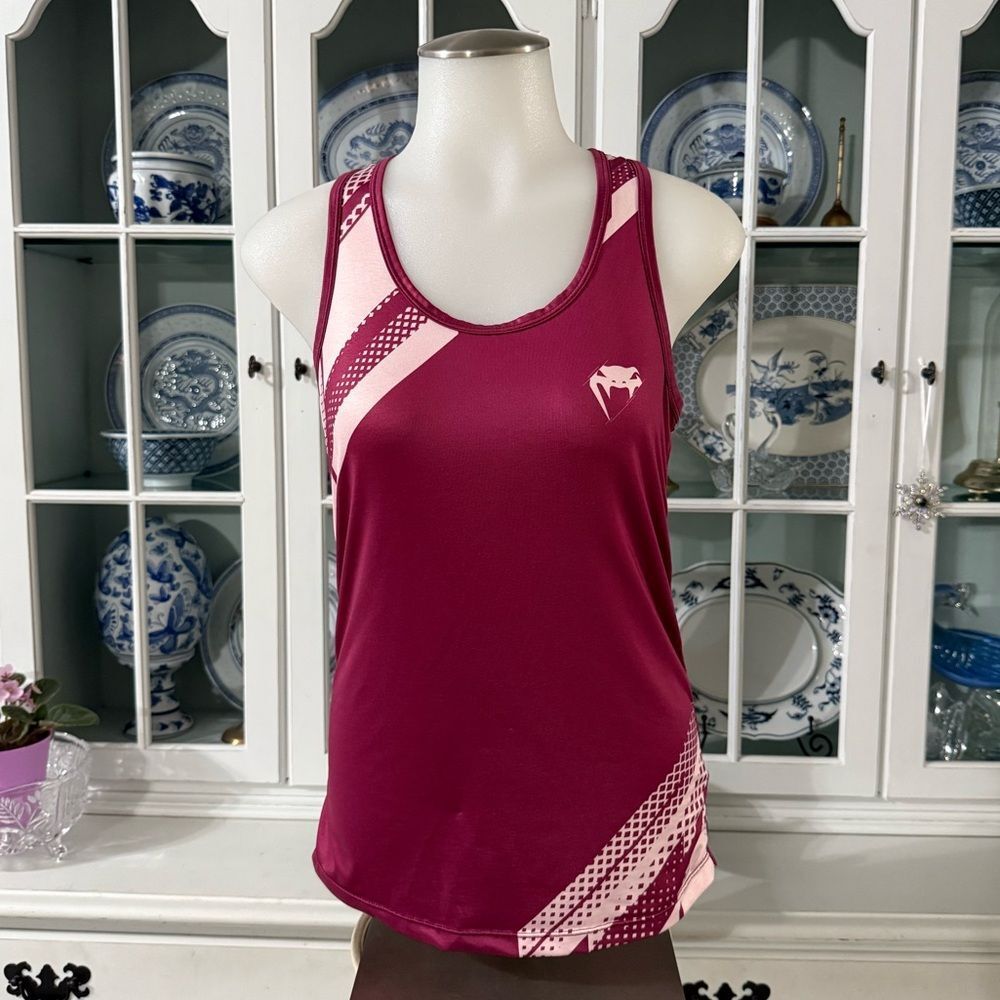Venum Rapid Tank Top Plum Women’s Athletic Tank Top Size Medium